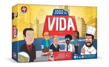 Kit Jogo da Vida + Detetive Jogos de tabuleiro Estrela em Promoção