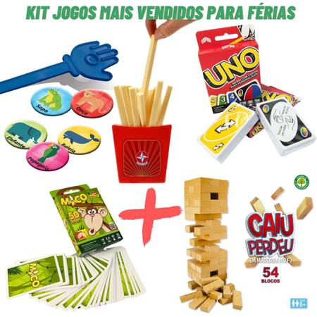 Kit Jogos Mais Vendidos Para Férias