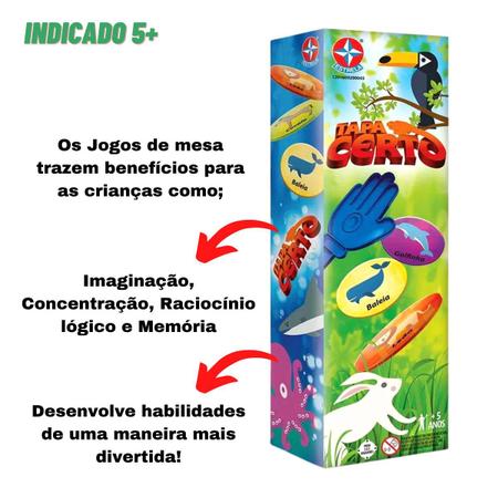 Kit Jogos Mais Vendidos Para as Férias - Estrela Pais & Filhos Copag -  Outros Jogos - Magazine Luiza