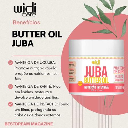 Imagem de Kit Juba Completo Shampoo + Condicionador + Mascara Butter Oil + Geleia + Encaracolando Widi Care