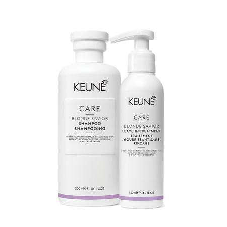 Imagem de Kit Keune Care Blonde Savior Shampoo + Leave-In (2 produtos)