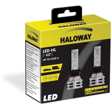 Imagem de Kit Lâmpada Led H7 12/24V 24W Haloway Philips 