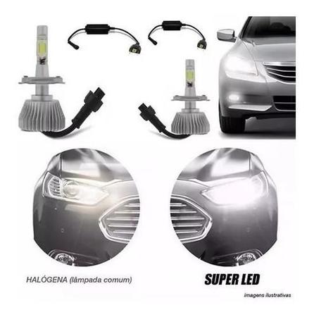 Kit Lampada Super Led Farol + Led Gol Quadrado G1 - First Option Imagem de Kit Lampada Super Led Farol + Led Gol Quadrado G1