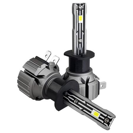 Kit Lâmpada Ultra Led H1 Shocklight S16 Nano 6000K 8400Lm Imagem de Kit Lâmpada Ultra Led H1 Shocklight S16 Nano 6000K 8400Lm