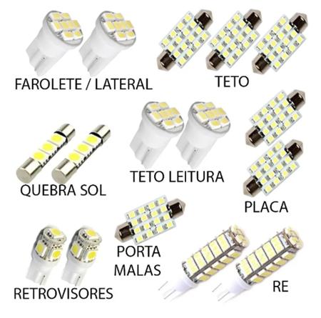 Imagem de Kit Lâmpadas Led Ford Fusion 2013 2014 2015 2016 2017 2018