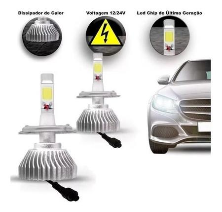 Imagem de Kit Lampadas Super Led + Gm Celta Farol Alto Baixo 2006/2017