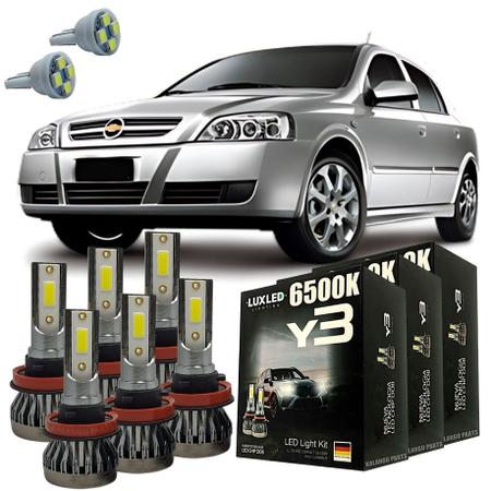 Imagem de Kit Lâmpadas Super Led Y3 GM Astra 1999 A 2012 + Pingo T10