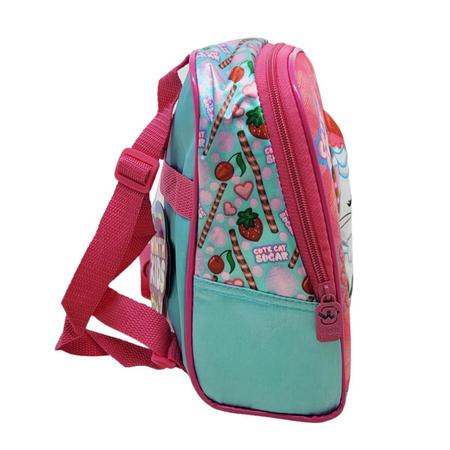Kit Lancheira Escolar Meninas Em Relevo Copo 450 Ml Canudo - Winth Imagem de Kit Lancheira Escolar Meninas Em Relevo Copo 450 Ml Canudo