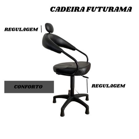 Imagem de Kit Lavatório de Cabelo Grande + Cadeira Salão Cabelereira