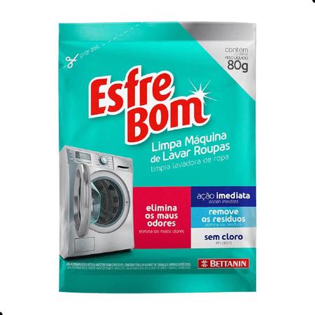 Kit Limpa Máquina de Lavar Roupas EsfreBom 5 Unidades - Bettanin Imagem de Kit Limpa Máquina de Lavar Roupas EsfreBom 5 Unidades