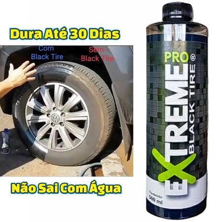 Imagem de Kit Limpeza Automotiva 1 Extreme Pro 1L + Pneu Pretinho Top