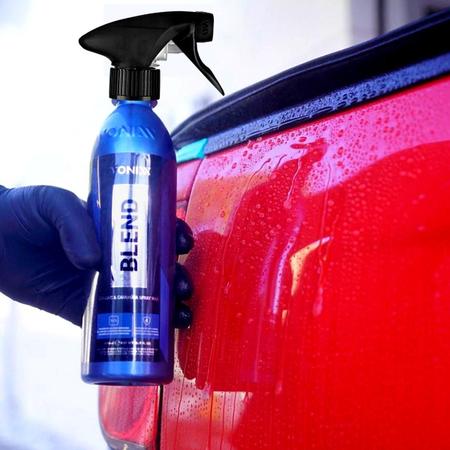 Imagem de Kit Limpeza Automotiva Completa Shampoo V-Floc Limpador Sintra Fast Cera Blend Spray Revitalizador Intense Toalha Secagem Luva Vonixx