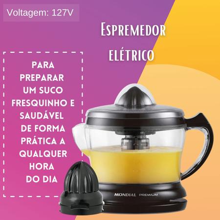 Liquidificador Triturador Mondial L99Fb Turbo Filtro 3V 1,6 Litros