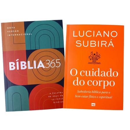 Imagem de KIT Livro O CUIDADO DO CORPO - Luciano Subirá E BÍBLIA NVI 365 DEVCIONAL Mundo cristão