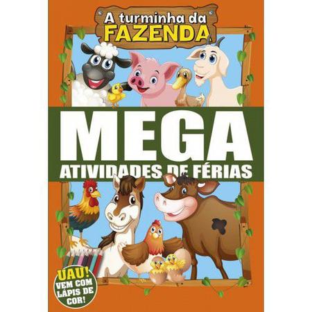 Livro Infantil Atividade e Quebra-Cabeça Todo Livro Fazenda