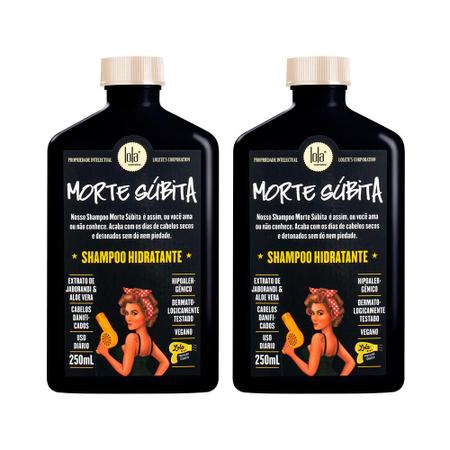 Imagem de Kit Lola Cosmetics Morte Súbita - Shampoo 250 ml - 2 Unidades