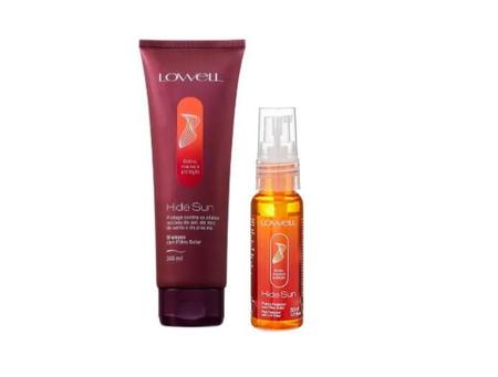 Imagem de Kit Lowell Hide Sun Shampoo 240ml + Fluido Protetor 30ml