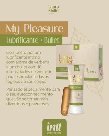 Imagem de Kit Lubrificante e Bullet My Pleasure By Laura Muller - INTT