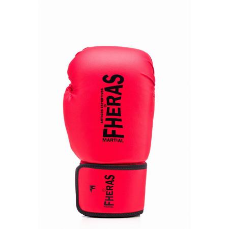 Imagem de Kit Luva Fheras Tradicional Treino Luta Boxe Muay Thai + Mochila