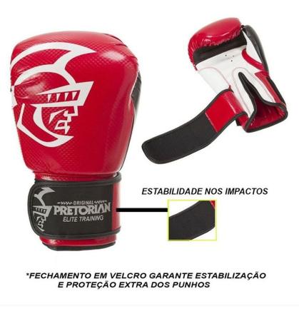 Imagem de Kit Luvas Linha Elite Training - Boxe Muay Thai - Pretorian