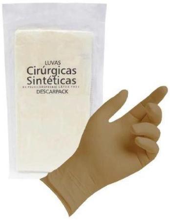 Imagem de Kit Luvas Sintética Cirúrgicas Policloropreno 300Un Tam. 7,0