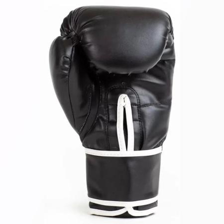 Imagem de Kit Luvas Treino Boxe Muay Thai Everlast Core Bandagem Bucal Protetores training equipamento