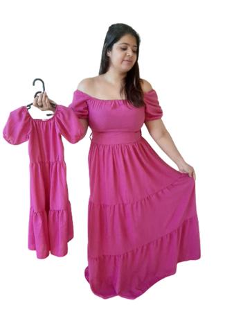Vestido ciganinha mae e cheap filha