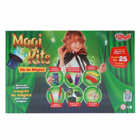 Imagem de Kit Mágicas Infantil - MagiKits - Caixa Verde - Toyng