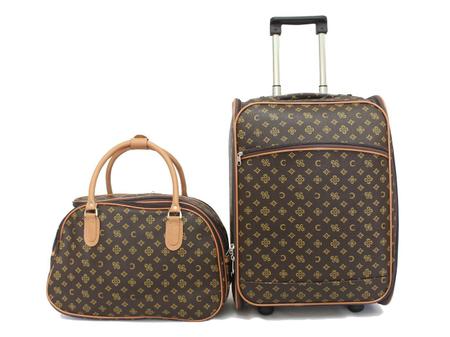 Kit Mala de Viagem de Bordo Quadrada Com Rodinha E Média Mão - Mala de  Bordo - Magazine Luiza
