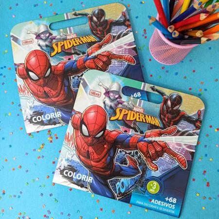 Kit de Colorir - Homem Aranha