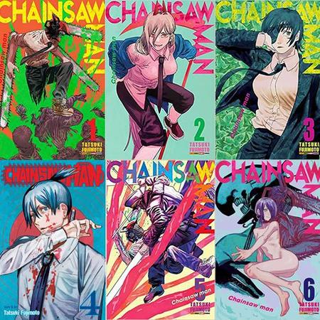 Kit Mangá Chainsaw Man Volume 2 E 3 Lacrado Panini