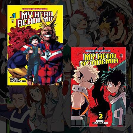 Livro Kit My Hero Academia Vol. 1 Ao 5