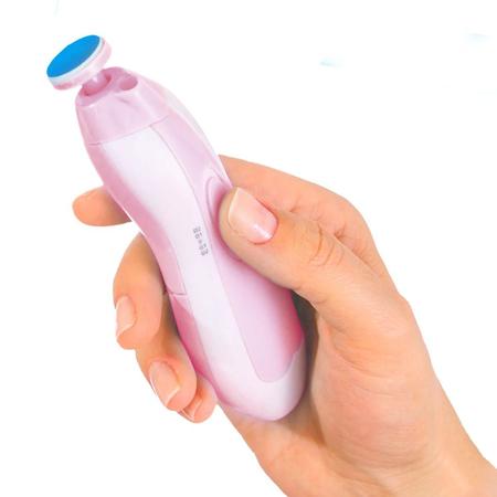 Imagem de Kit Manicure Eletrico Portátil Para Bebês e Adultos Com 5 Lixas e 1 Polidor KaBaby