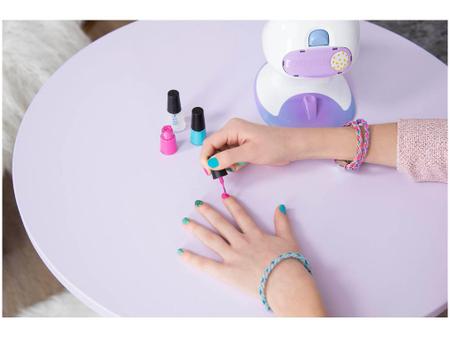 Jogo de Beleza - Unhas Adesivas - Brilha no Escuro - Nail Surprise - Sunny  - Brincando de Salão de Beleza - Magazine Luiza