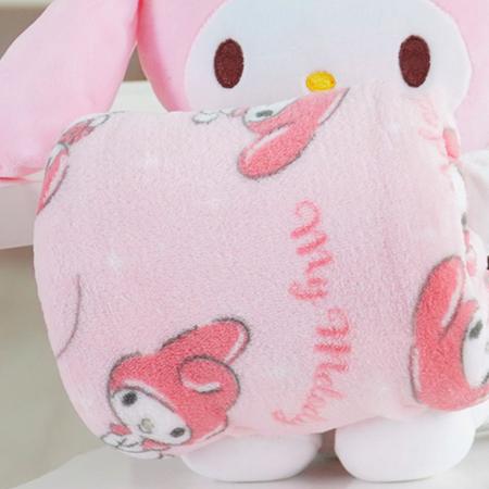 Imagem de Kit Manta para Bebê com Bichinho de Pelúcia Bene Casa