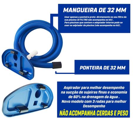 Imagem de Kit Manutenção Universal para Piscinas Infláveis - 6 M