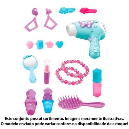 Imagem de Kit Maquiagem Infantil - 2 em 1 - Dia da Beleza - Sortido - DM Toys