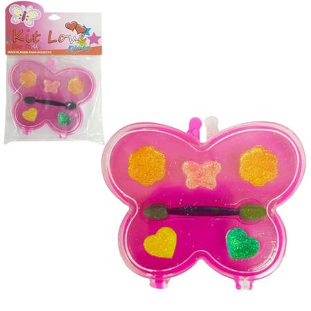 Kit Maquiagem Infantil Borboleta Estojo Makeup p/ Boneca - Zein - Maquiagem  infantil - Magazine Luiza