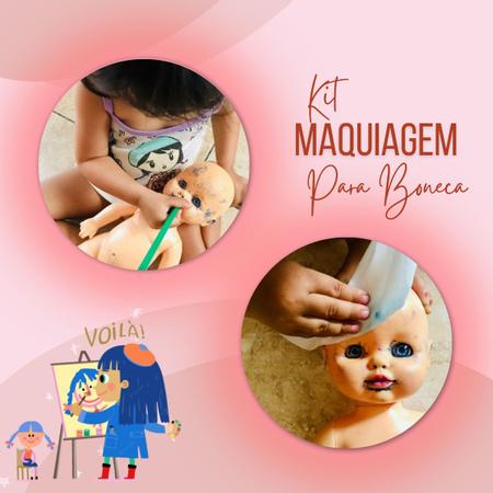 MAQUIAGEM DE BONECA - Maquiagem artística - Doll Makeup 