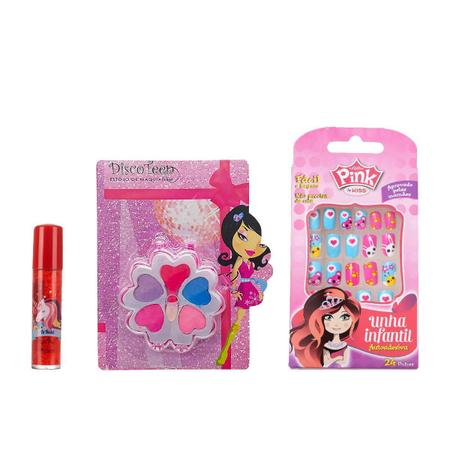 Compre Kit Maquiagem Para Boneca Brinquedo Minha Make Criança Sombra  Infantil aqui na Bazar Su