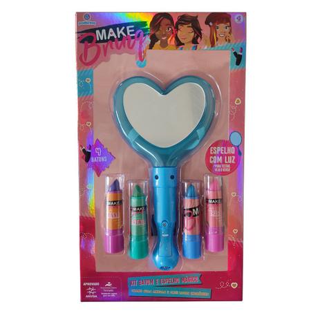 Maquiagem Menina Brinquedo Kit maquiagem infantil Conjunto