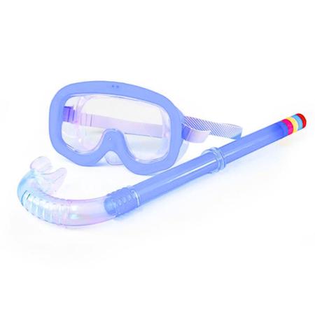 Imagem de Kit Mascara para Mergulho Natação Snorkel e Máscara Infantil Piscina Praia