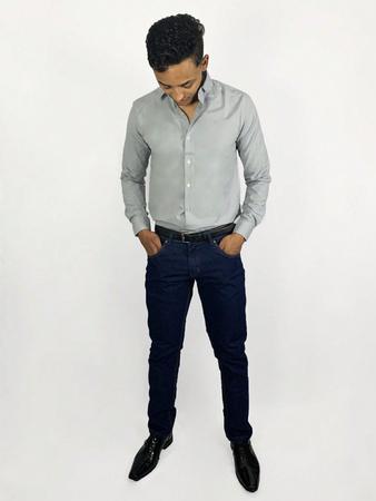 Calça jeans hotsell e camisa social