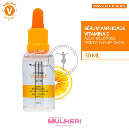 Imagem de Kit massageador facial Rolo Jade +Sérum vitamina C + Roller