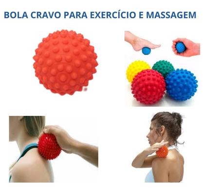 Imagem de Kit Massageador Para Relaxamento Madeira Corpo Facial Pescoço Costas Pés Massagem Terapia Fisioterapia