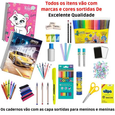 FUI COMPRAR MEUS MATERIAIS DO ENSINO MÉDIO… 