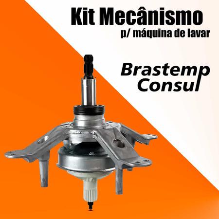 Imagem de Kit Mecânismo para Máquina de Lavar Brastemp Consul de 8 a 12kg