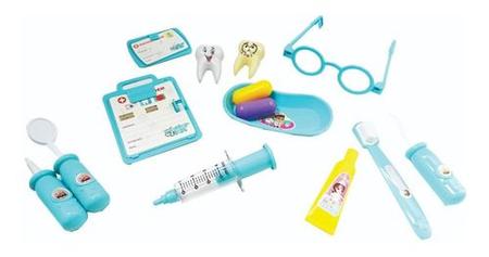 Kit Dentista Completo Meninas Infantil de 13 Peças - Shop Macrozao