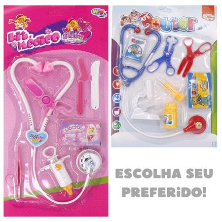 Imagem de Kit Médico Doutor Infantil Glam Girls Menina