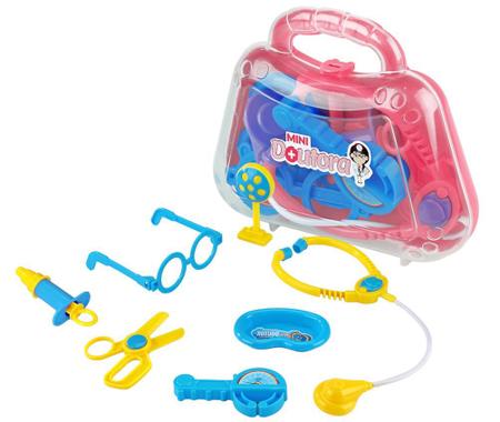 Maleta Kit Medico Brinquedo Doutora Medicina Enfermeira + Jogo Memória -  Poki Toys - Kit Médico Infantil - Magazine Luiza